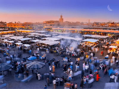 Tour di 12 Giorni in Marocco da Marrakech