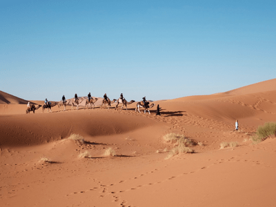 Tour privato di 3 giorni nel deserto del Marocco da Agadir alle dune di Erg Chigaga