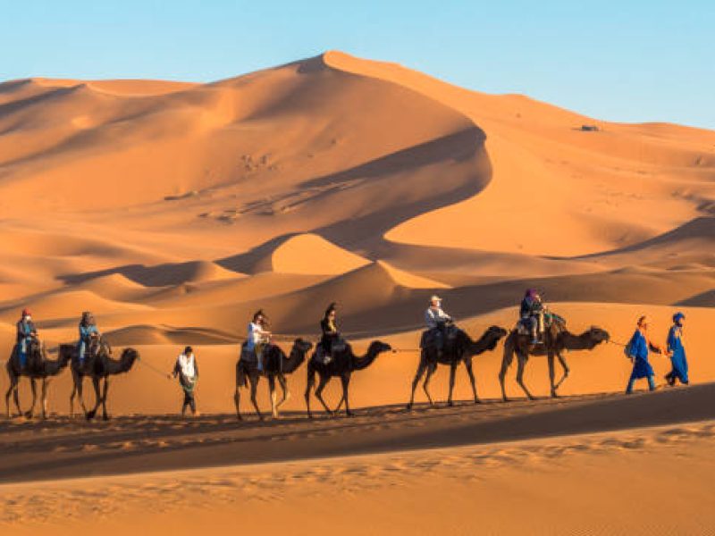 Pernottamento a Merzouga in cammello